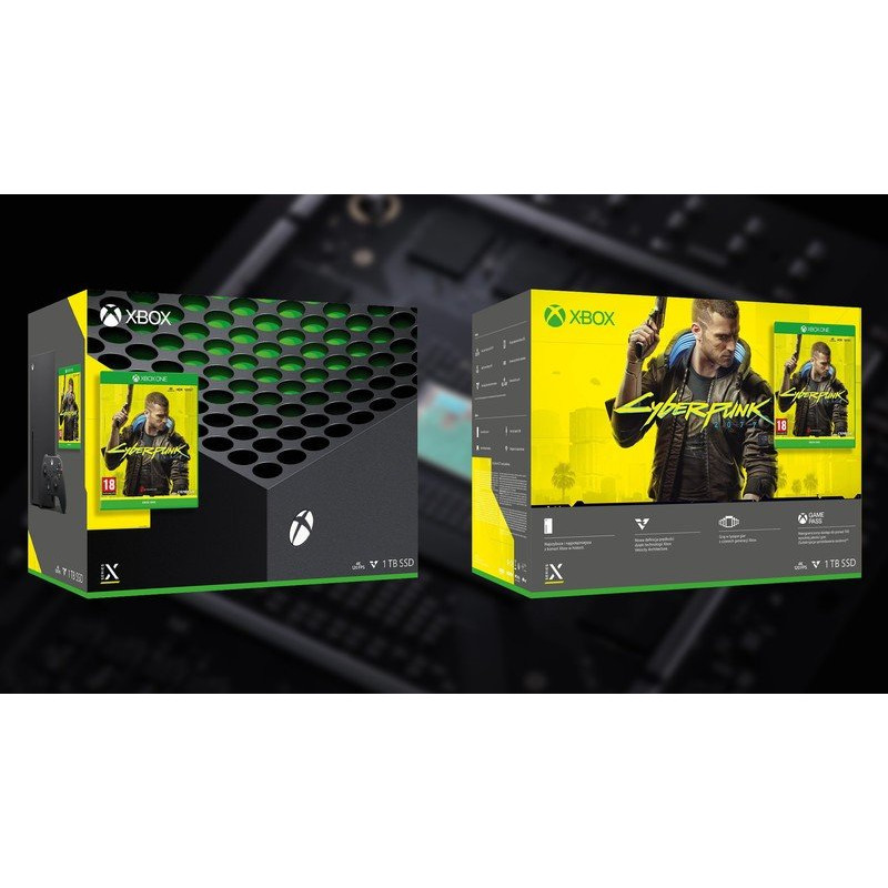 Xbox Series X + Cyberpunk 2077 Xbox Series X + Cyberpunk 2077