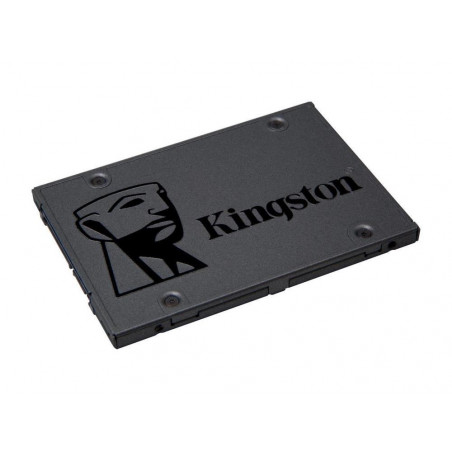 SSD|KINGSTON|240GB|SATA 3.0|TLC|Write speed 350 MBytes/sec|Read speed 500 MBytes/sec|2,5"|TBW 80 TB|MTBF 1000000 hours|SA400S37/