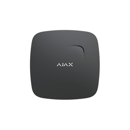 Ajax FireProtect dūmų detektorius (juodas)