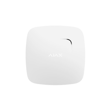 Ajax FireProtect Plus dūmų detektorius su temperatūros jutikliu (baltas)