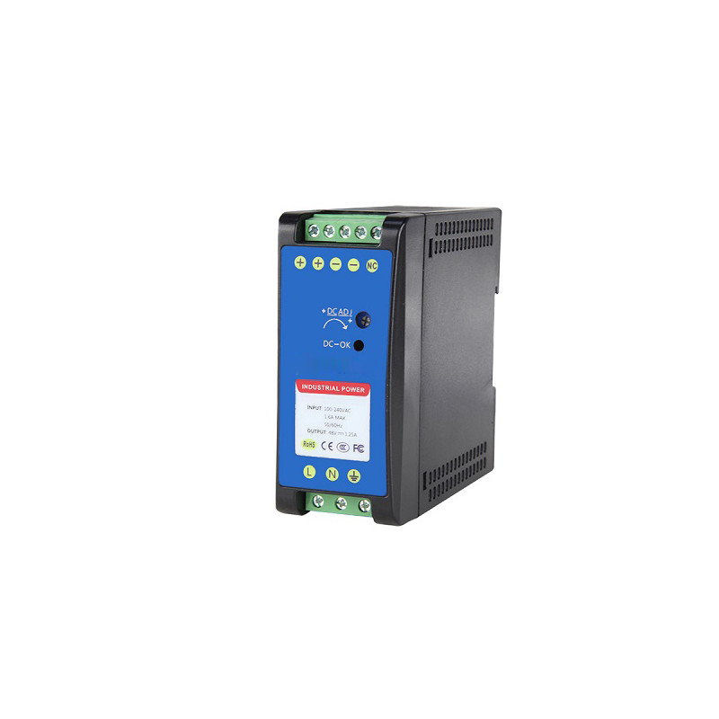 Maitinimo šaltinis 48V, 60W, DIN