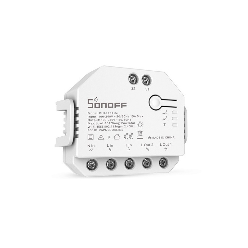 SONOFF išmanusis 2 kanalų jungiklis Wi-Fi