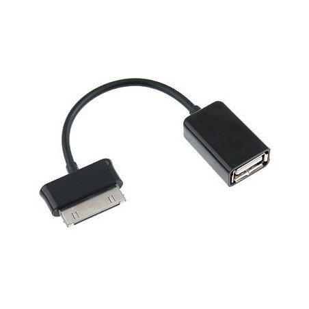 OTG USB adapteris - Galaxy Tab 10.1, 25cm