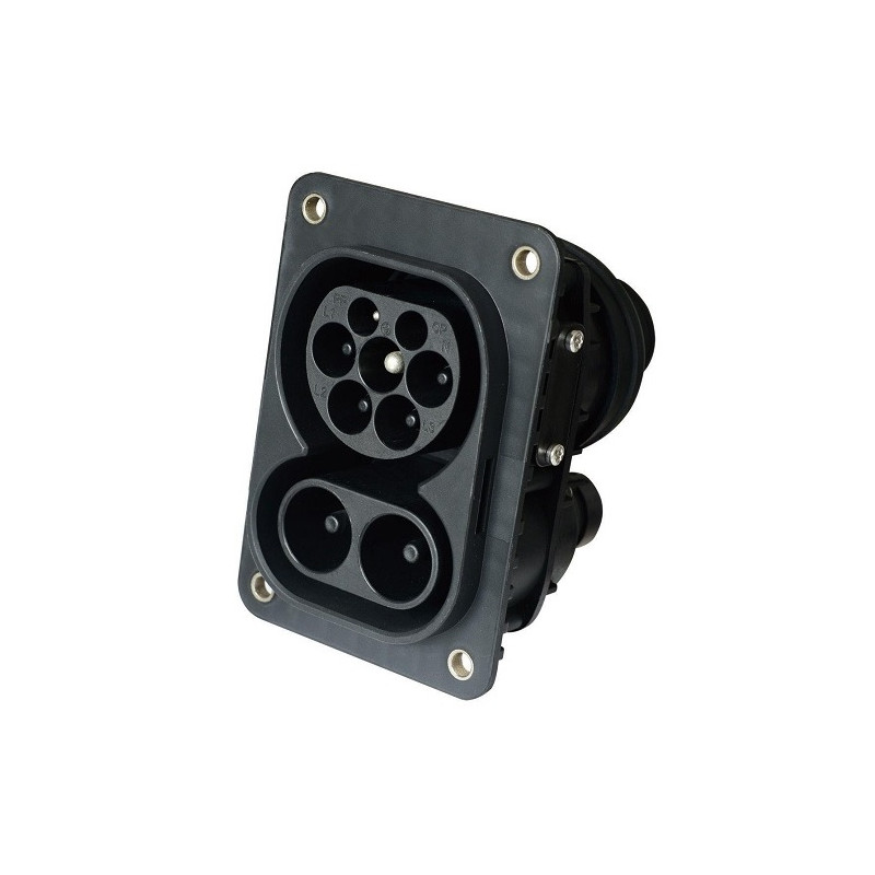 Elektromobilio kištukinis lizdas Duosida CCS 2 (Male), 200A, 32A, 3-fazė