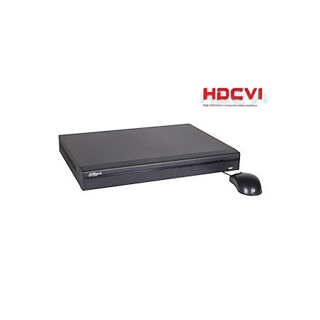 Tribrid įrašymo įrenginys 4kam. HDCVI 4MP 15fps (non-realtime), analog. 960H 25fps + 4IP iki 5MP