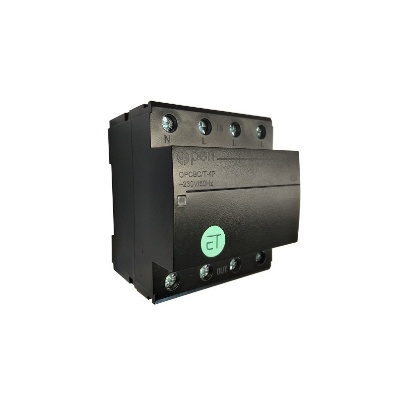 TUYA išmanusis 4 kontaktų jungiklis, Wi-Fi, 63A