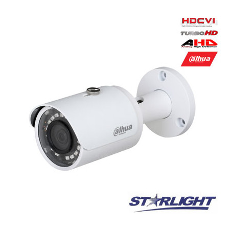HD-CVI kam. STARLIGHT cilindrinė 2.1MP su IR iki 30m, 3.6mm obj., STARVIS sensor., WDR, IP67