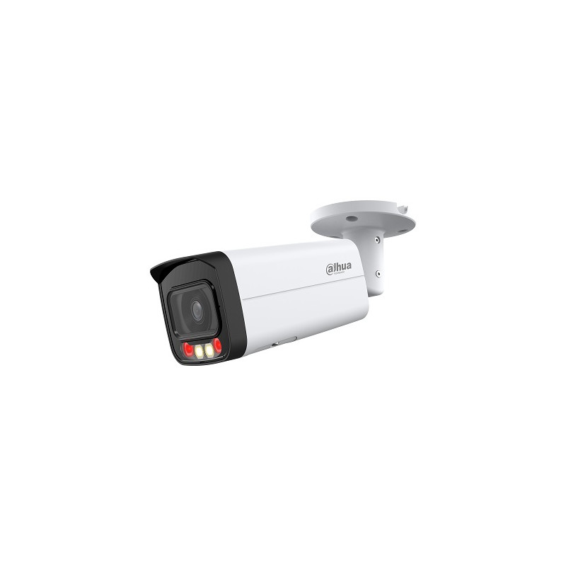 IP kamera HFW2849T-AS-IL. 8MP FULL-COLOR. IR+LED pašvietimas iki 50/60m, 3.6mm, PoE, IP67, SMD