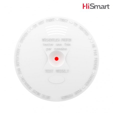 HiSmart bevielis dūmų detektorius (sertifikatas BS EN 14604:2005)