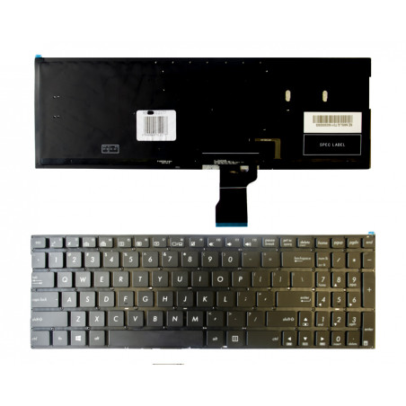 Klaviatūra ASUS: UX52, UX52A, UX52V, UX52VS, UX501 su apšvietimu