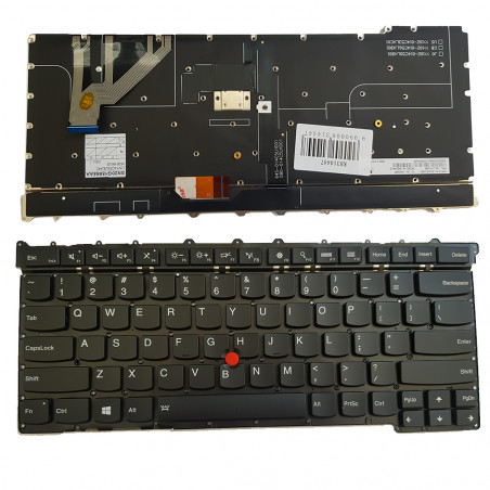 Klaviatūra Lenovo X1 Carbon Gen 3, US