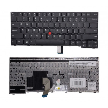 Klaviatūra LENOVO Thinkpad E470, su trackpoint, US