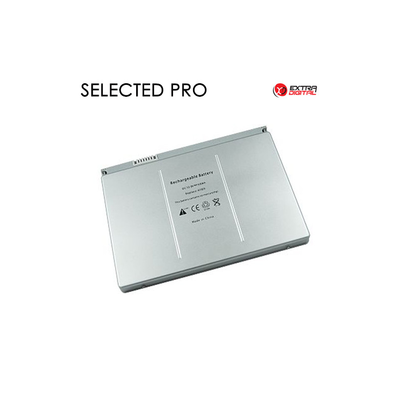 Nešiojamo kompiuterio baterija APPLE A1189, 6300mAh, Extra Digital Selected Pro