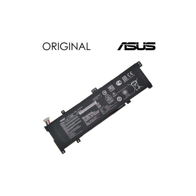 Nešiojamo kompiuterio baterija ASUS B31N1429, 4110mAh, Original