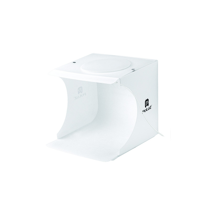 Fotografavimo dėžė su LED apšvietimu, 24x23x22cm