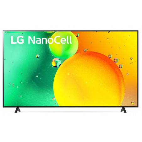 TV Set|LG|75"|4K/Smart|3840x2160|Wireless LAN|Bluetooth|Black|75NANO753QA