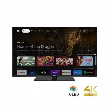 TV Set|PANASONIC|55"|OLED/4K/Smart|3840x2160|Wireless LAN|Bluetooth|Google TV|TX-55MZ800E