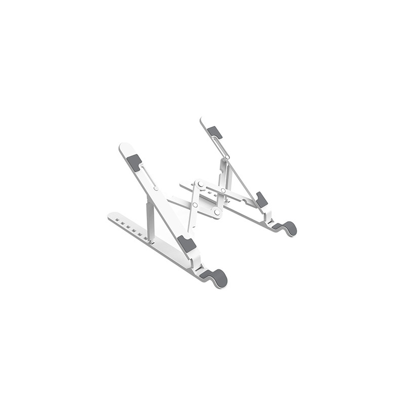 Nešiojamojo kompiuterio stovas ORICO, plastikinis, baltas