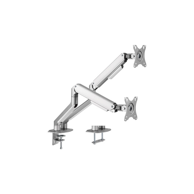 Dviejų 17 -32 monitorių spyruoklinis laikiklis