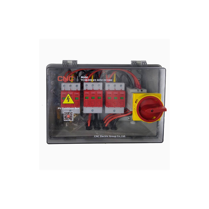 PV atjungimo skydelis, DC 3in-3out, IP66