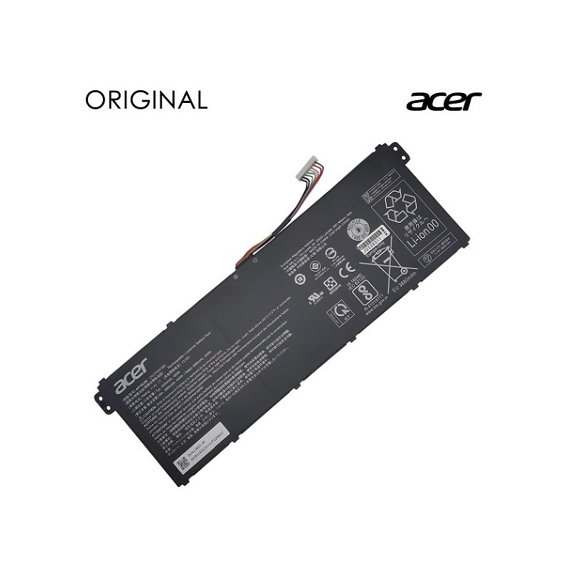 Nešiojamo kompiuterio baterija ACER AP18C4K, 4200mAh, Original