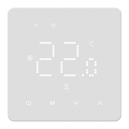TUYA Programuojamas termostatas dujų katilui, Wi-Fi, 3A, 230VAC