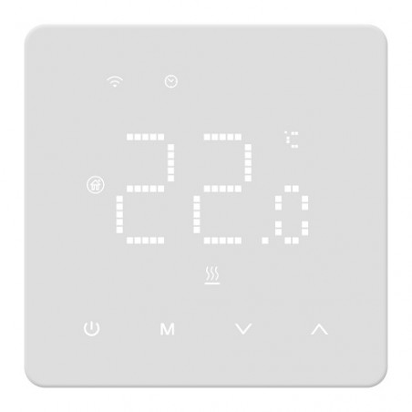 TUYA Programuojamas termostatas dujų katilui, Wi-Fi, 3A, 230VAC