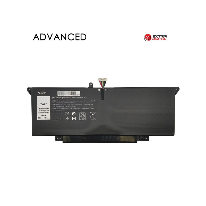 Nešiojamo kompiuterio baterija DELL JHT2H, 7100mAh, Extra Digital Advanced