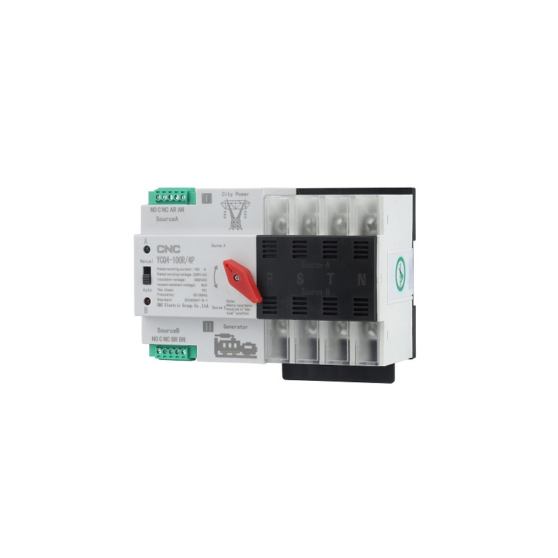 Automatinis perjungėjas CNC 4P 220V 100A