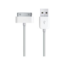 Kabelis Apple 30-pin - USB, 1m