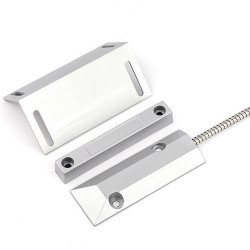 Magnetinis kontaktas, paviršinis, metalinis, NC, 50-70 mm, su laikikliu