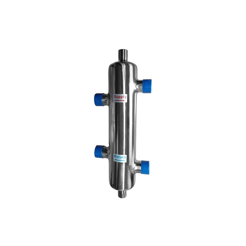 Hidraulinis separatorius DN25 (G1") su izoliacija, 2500 l/h