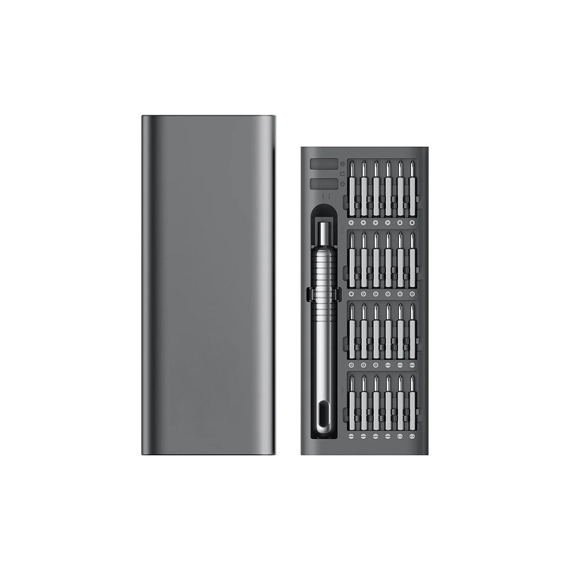 Magnetinių precizinių atsuktuvų rinkinys, 51vnt.