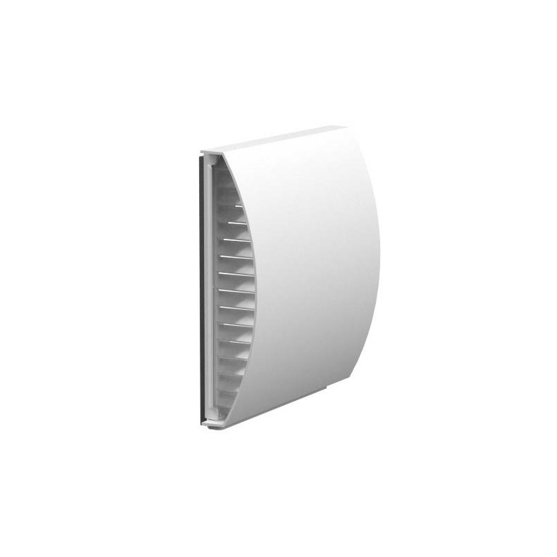 Plastikinės grotelės ventiliatoriaus apsaugai nuo lietaus