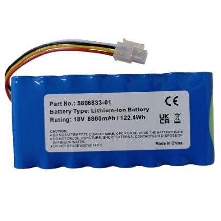 Akumuliatorius įrankiams HUSQVARNA 5806833-01, 18V, 6.8Ah, Li-ion