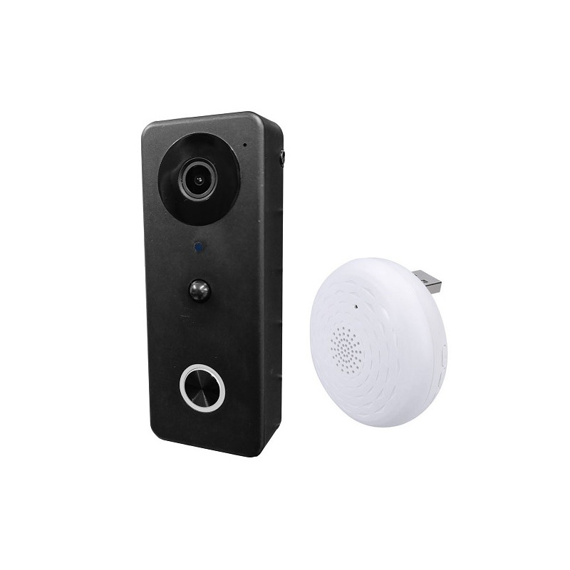 Išmanusis durų skambutis su vaizdo kamera, Tuya, Wi-Fi