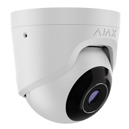 AJAX TurretCam IP kamera, 8MP, 2.8mm (balta)