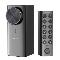 Išmanioji spyna, su pirštų antspaudų skaitytuvu