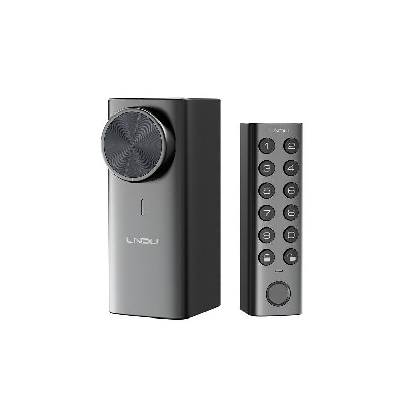 Išmanioji spyna, su pirštų antspaudų skaitytuvu