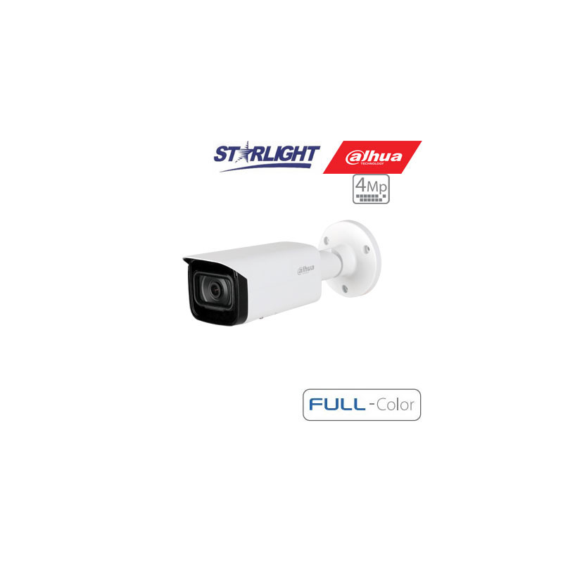 IP kam.cilindr. 4MP FULL-COLOR STARLIGHT AI,1/1.8 3.6mm.93 F1.0, 25fps, WDR, IVS, IP67, ePoE