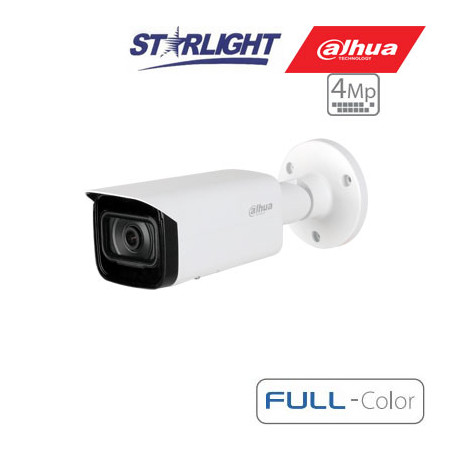 IP kam.cilindr. 4MP FULL-COLOR STARLIGHT AI,1/1.8 3.6mm.93 F1.0, 25fps, WDR, IVS, IP67, ePoE