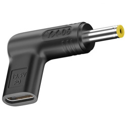 USB Type-C į DC 5.5x2.5 mm adapteris