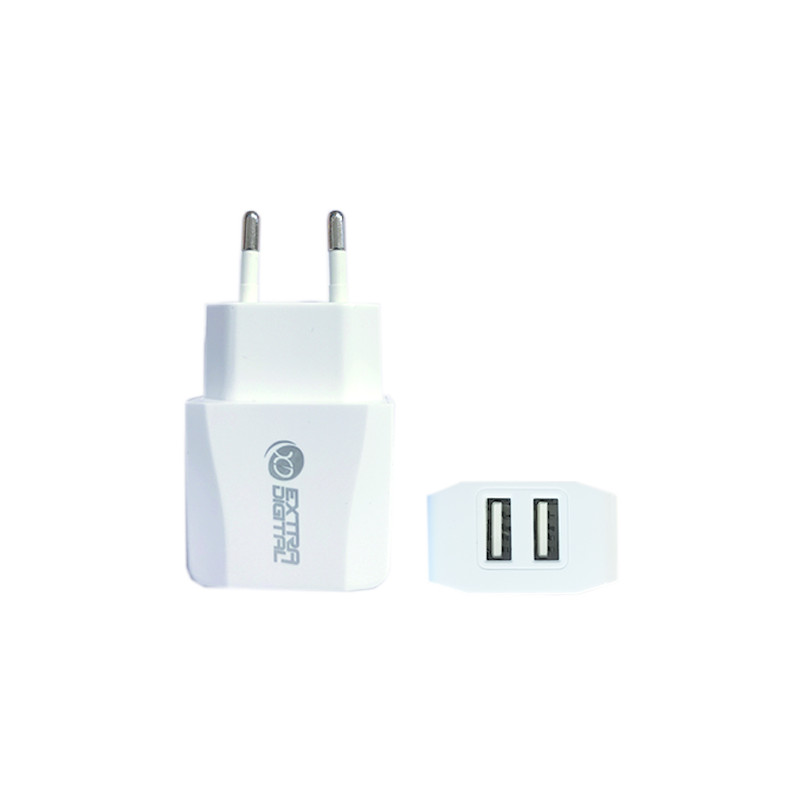 Kroviklis EXTRA DIGITAL 2xUSB: 220V, 2.1A