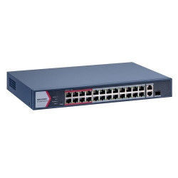 PoE šakotuvas Hikvision DS-3E1326P-EI/M