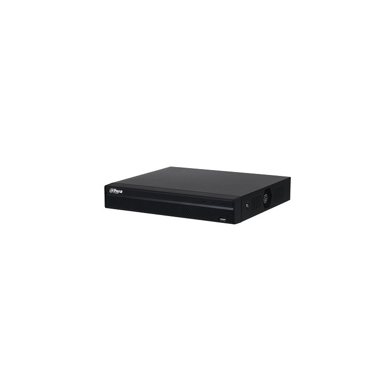 IP įrašymo įrenginys 4 kam., 4K 8MP, 1HDD, 80Mbps, H.265/H.264, IVS