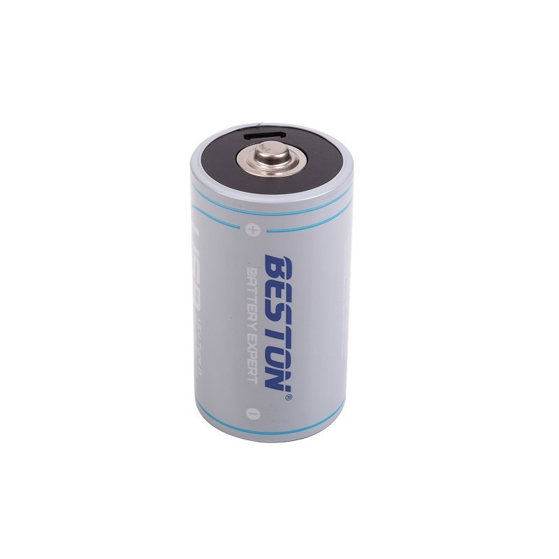 Baterija D įkraunama su USB-C lizdu, 1.5V, 4000mAh, Li-Ion