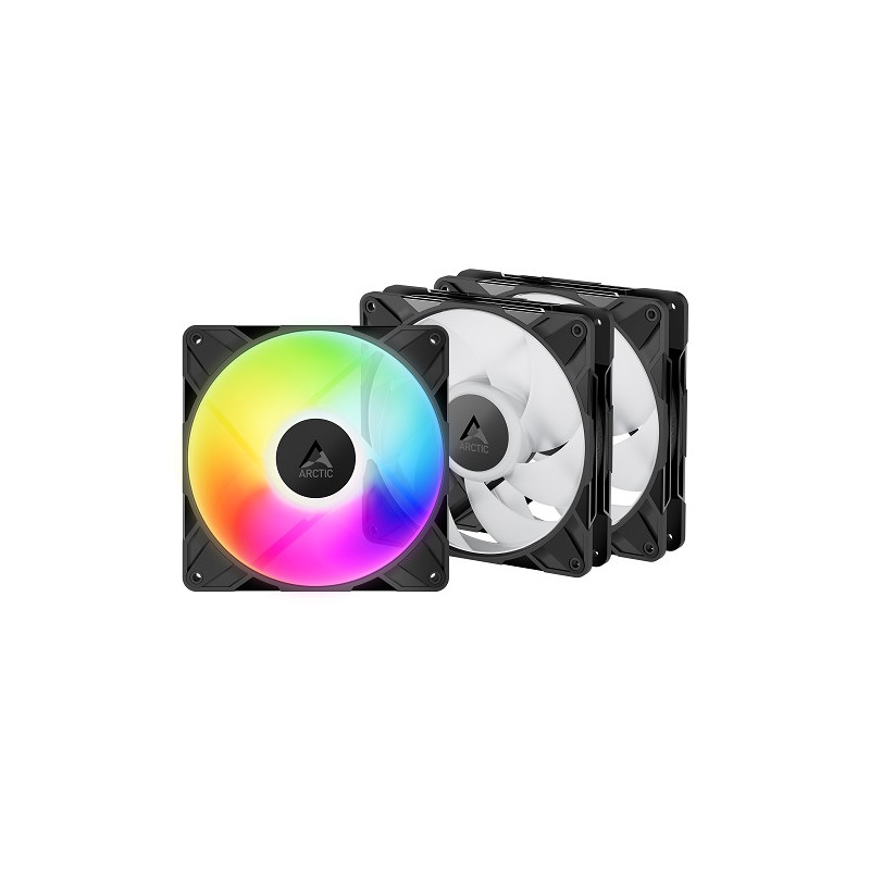 ARCTIC P14 PRO PWM PST A-RGB korpuso ventiliatoriai, 4-pin, 140mm, 3vnt.