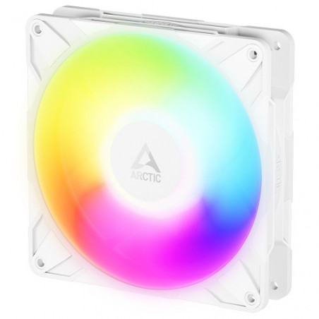 ARCTIC P14 PRO Reverse PWM PST A-RGB korpuso ventiliatorius, 4-pin, 140mm, baltas