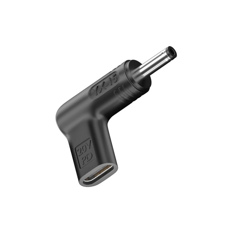 USB Type-C į DC 4.0x1.35 mm adapteris