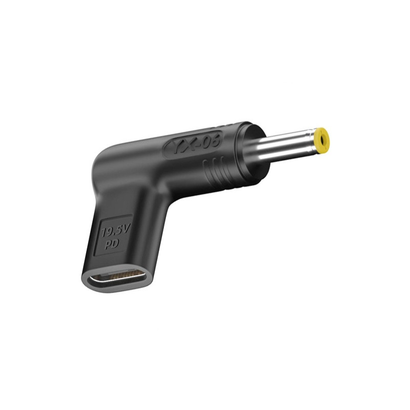 USB Type-C į DC 5.5x2.5 mm adapteris